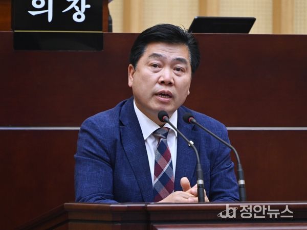 전승일 광주 서구의원, 5분자유발언, “쾌적한 발산근린공원” 제안