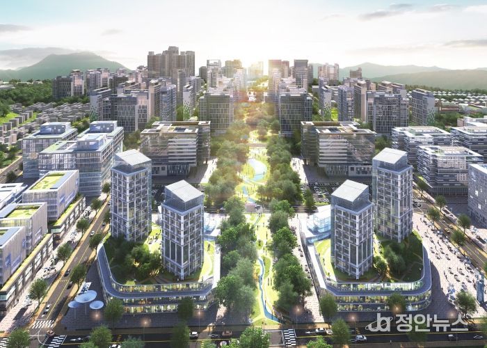 김포환경재생혁신복합단지 조감도