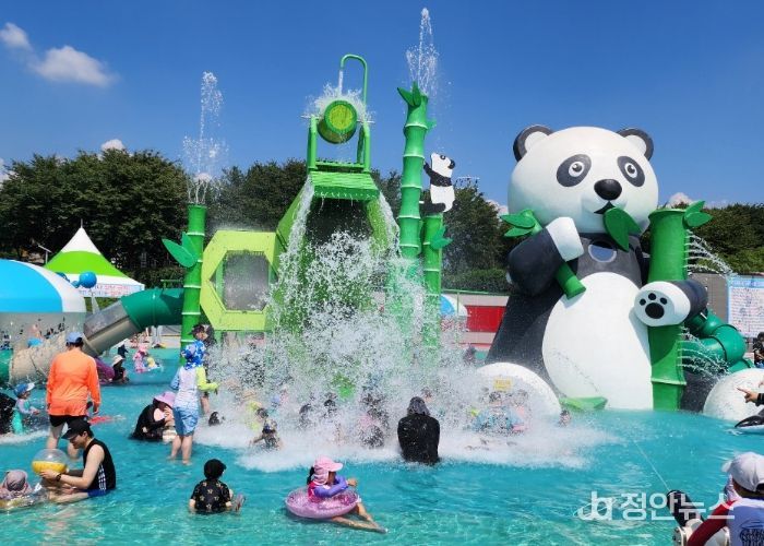여주시, 오학동 남한강둔치 물놀이장 안전 점검 실시