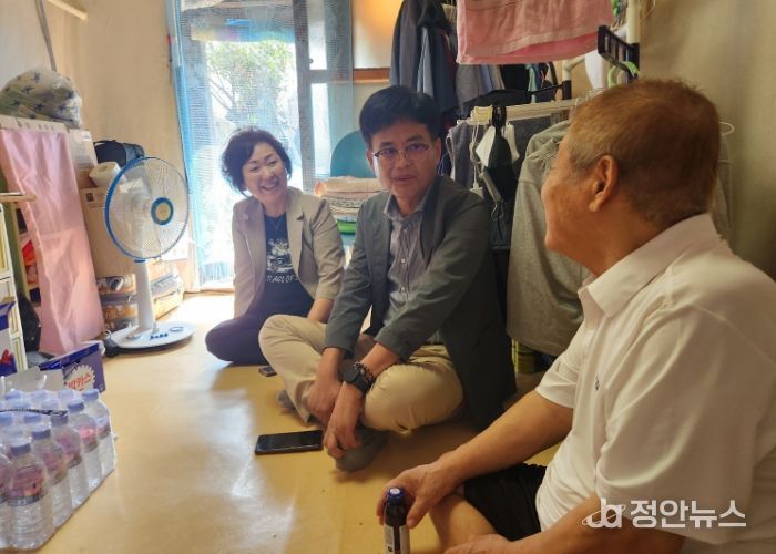 광주시보건소, 홀몸 어르신 등 폭염 취약계층 현장 점검