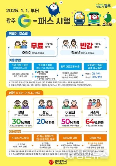 광주 G-패스 이미지