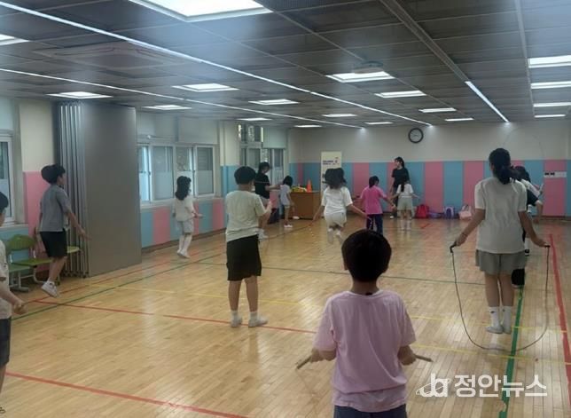의정부시, ‘키쑥쑥 운동교실’ 음악줄넘기 프로그램 운영