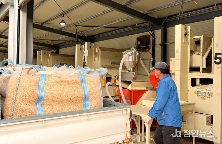 순창군, 콩 자동화 선별장 10월 20일부터 본격 운영