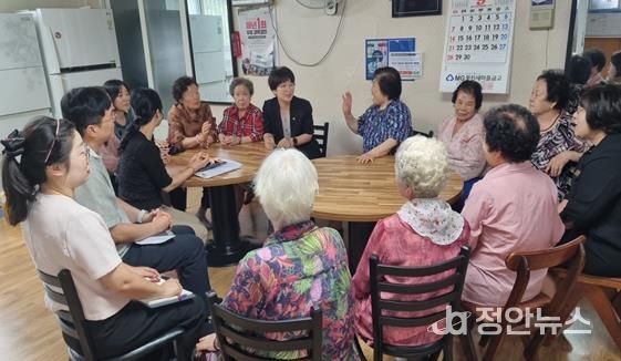 광주광역시 남구, 경로당 이용 불편 사항 살핀다