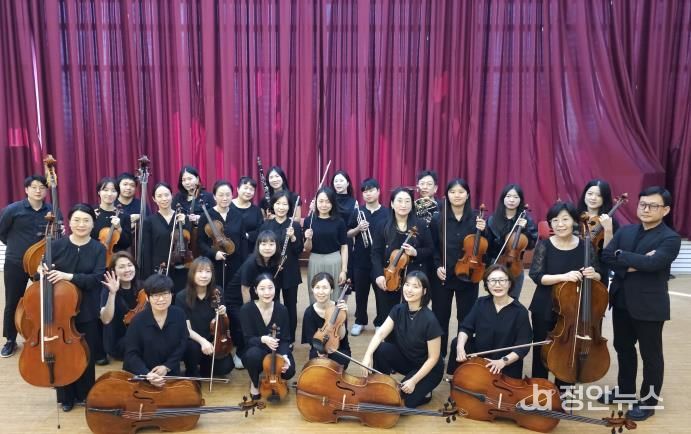 도봉구립교향악단 단체사진