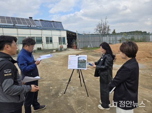 진천군, 하반기 주요현안사업장 점검