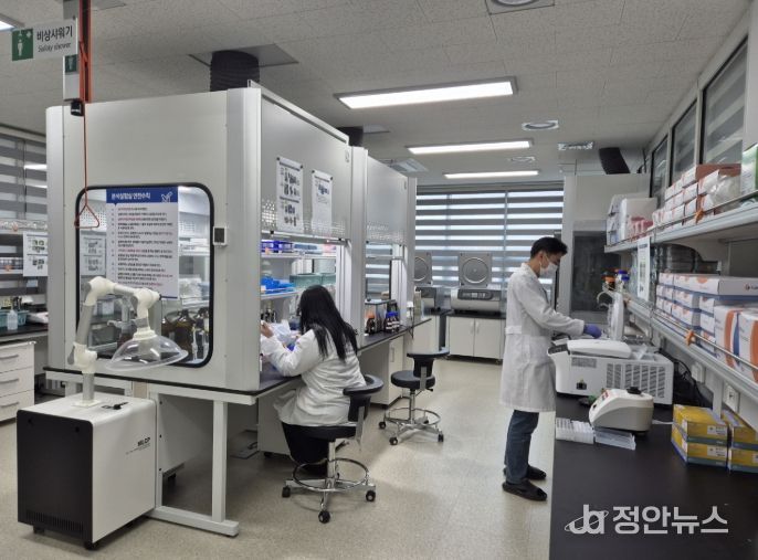 농산물 잔류농약 분석 ‘국제인증’