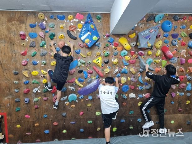 부산 북구 덕천1동, 취약계층 아동·청소년을 위한 『Dreams Come True 』 실내 클라이밍 체험 실시