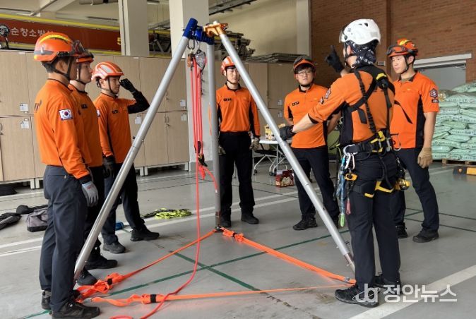 전북자치도소방본부, ‘찾아가는 구조장비 교육’으로 현장대원 역량 강화