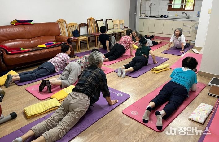 청주시 용암건강생활지원센터, 어르신 ‘몸펴기 교실’ 마무리