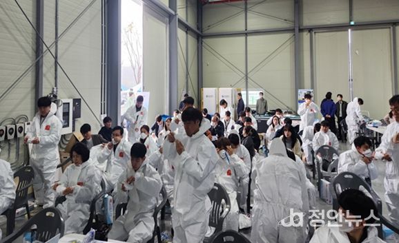 2025년 상반기 현장대응요원 방재복 착용 실습 및 장비숙달