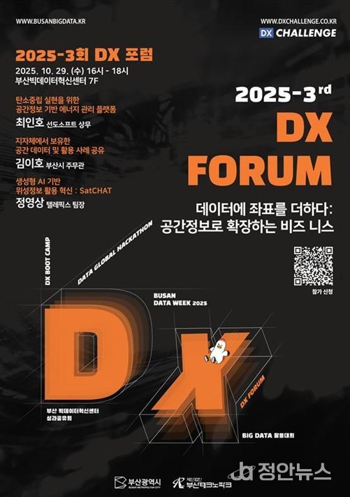 부산시, 「2025-3회 디지털전환(DX) 포럼」 개최