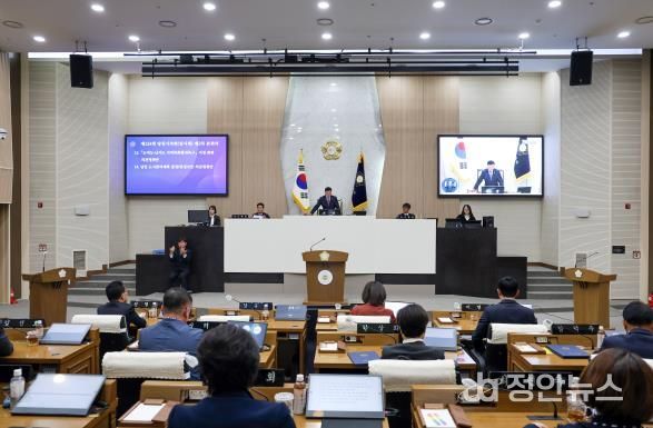 당진시의회, 제124회 임시회 마무리