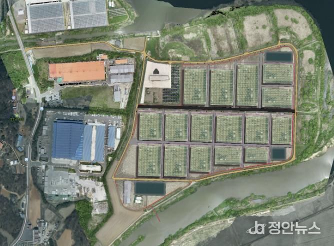 스마트원예단지 조감도