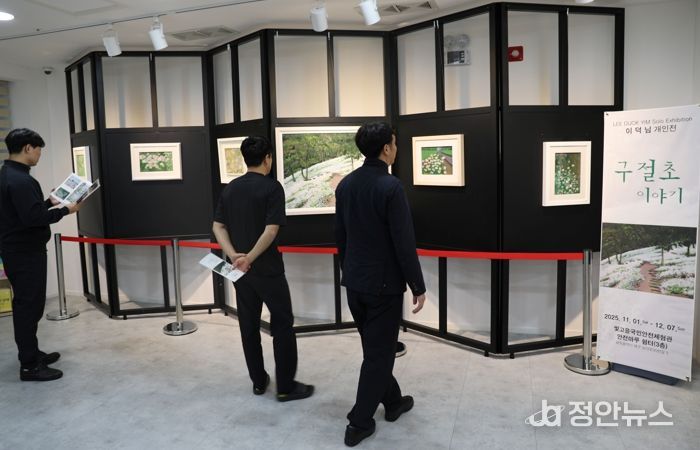 빛고을국민안전체험관, ‘구절초 이야기’ 미술 전시회