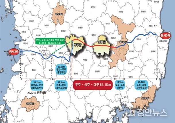 무주~성주~대구 고속도로, 예비타당성조사 대상사업 선정