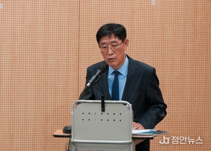 ’2025년도 제8차 임시이사회‘에서 행정부원장으로 선임된 이종갑 이사.