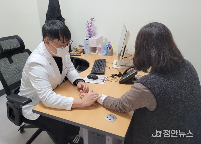 대곶면 보건지소 진료 모습