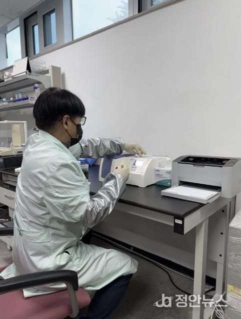 음성군, 가축분뇨 부숙도 측정 검사 당부