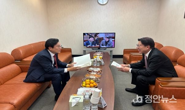 박형수 예산결산특별위원회 국민의힘 간사 접견