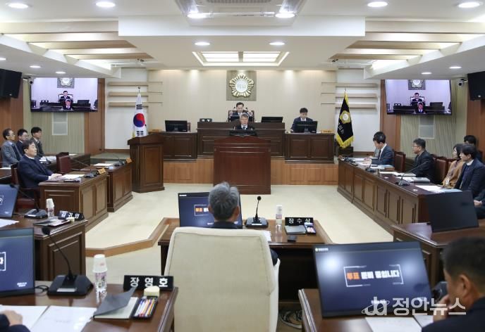 영양군의회, 제309회 임시회 폐회