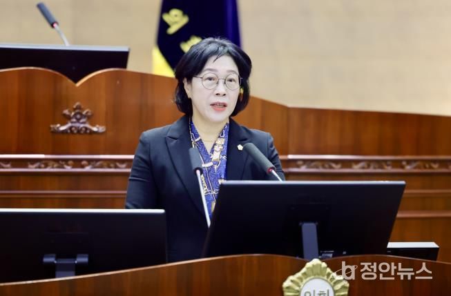 천안시의회 김명숙 의원, 5분발언 통해 폐의약품 관련 정책 제언