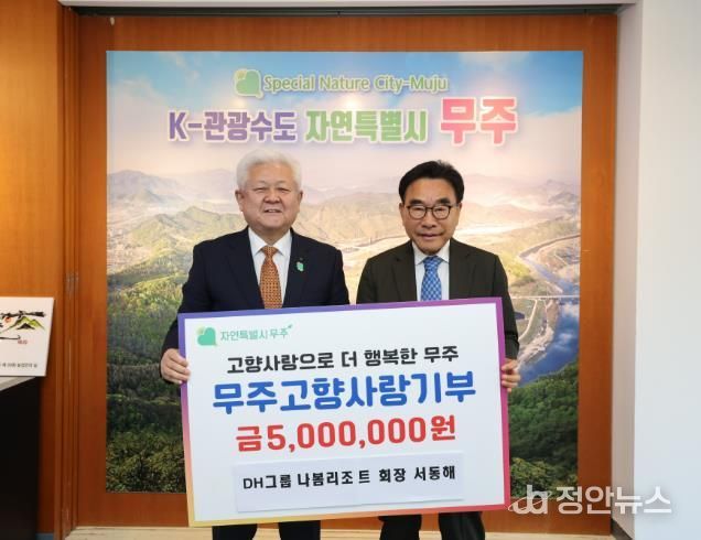 2025.11.24. 고향사랑기부금 기탁식(나봄리조트 회장 서동해).