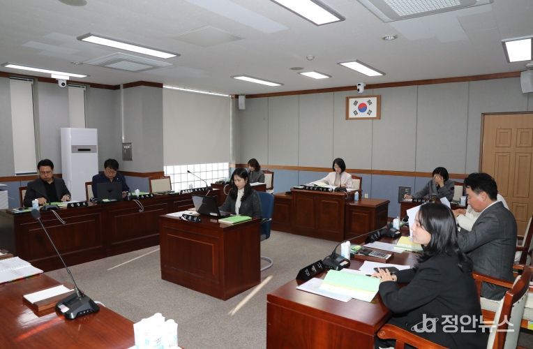 24일 복지건설위원회 행정사무감사