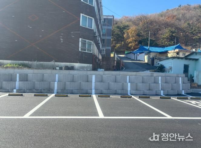 공주시, 공영주차장 내 수직주차선 도입