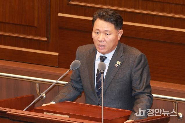 충북도의회 안치영 의원 5분 자유발언