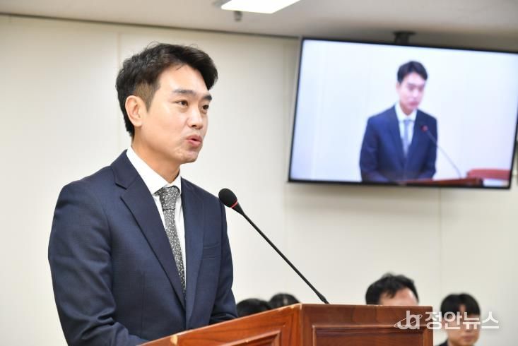 정재욱 경상남도의원, 교육청 불용품 양여·자원순환 기반 마련