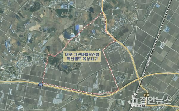 그린바이오산업 육성지구 지정 현황