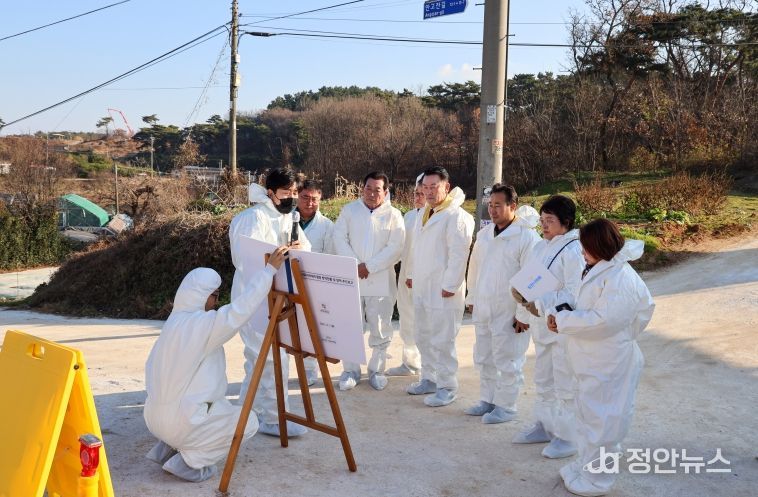 당진시의회, 산업건설위원회 관내 현안사업 현장점검 보고
