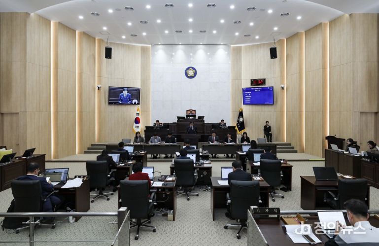 예산군의회 제321회 정례회 3차 본회의