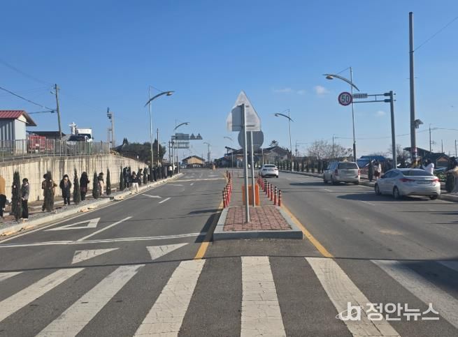 김제시 어두운 거리 경관조명 설치로 희망의 메시지 전달