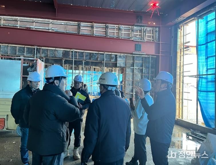 파주시, 건축공사장 긴급 점검 실시