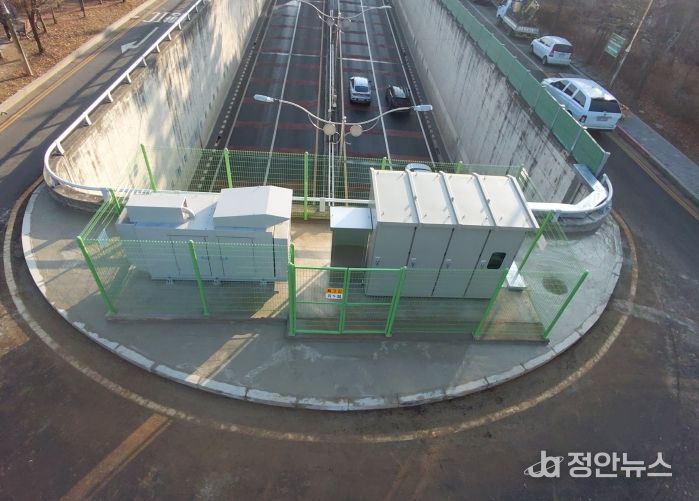 계양구, 용종지하차도 전기설비 지상화 완료