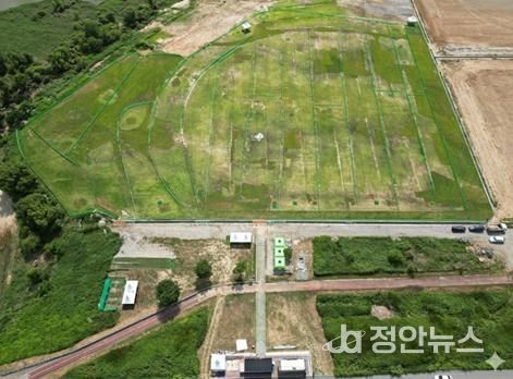 북구파크골프장 전경