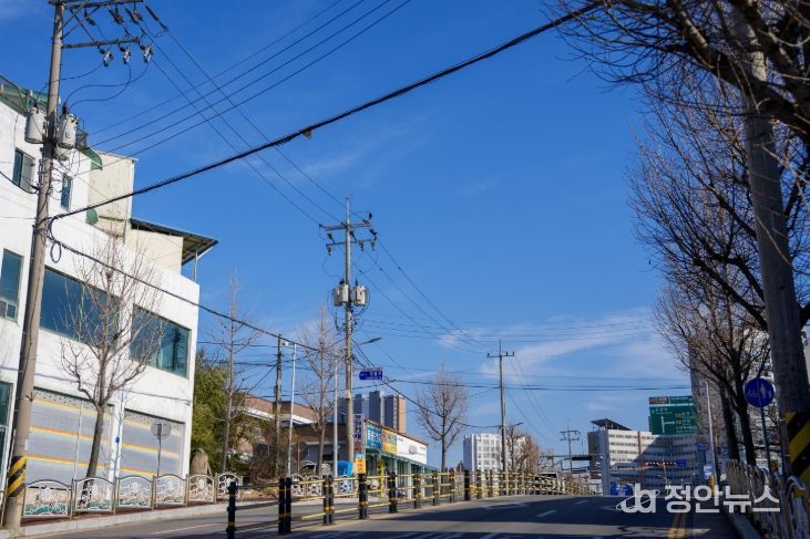 삼보초등학교 일원 배전선로 현장