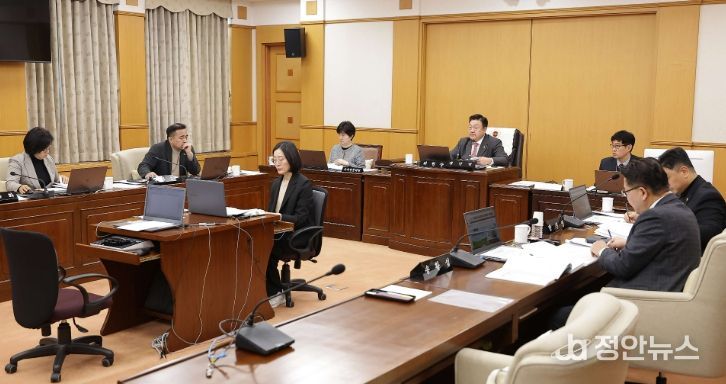 대전시의회 산업건설위원회 1차 회의 열고 주요 안건 심사