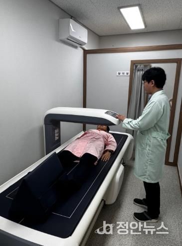 고창군보건소,‘노년의 뼈건강을 위한 골밀도 검사’ 연중 운영