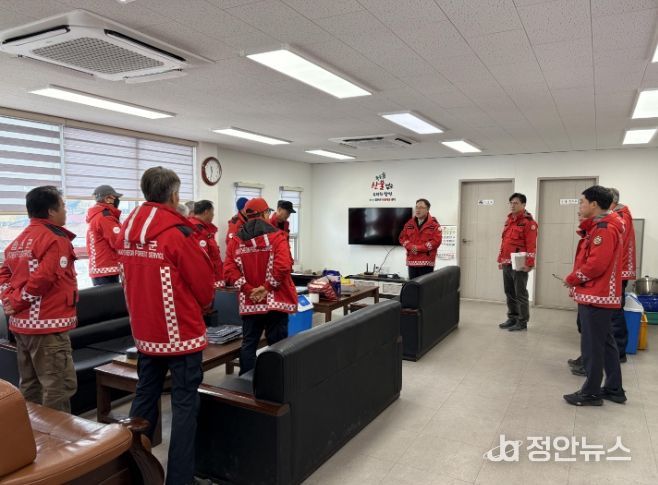 균형발전본부장님산불대응센터방문