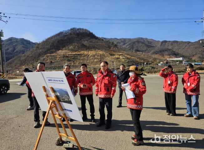 산불피해지시천면