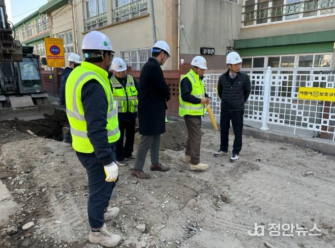 사천시, 설 연휴 대비 상·하수도 공사 현장 일제 점검 ‘시민 불편 최소화’