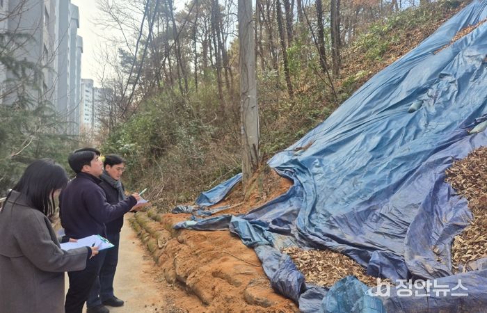 광주광역시 북구, 해빙기 대비 취약지 107개소 안전점검 실시