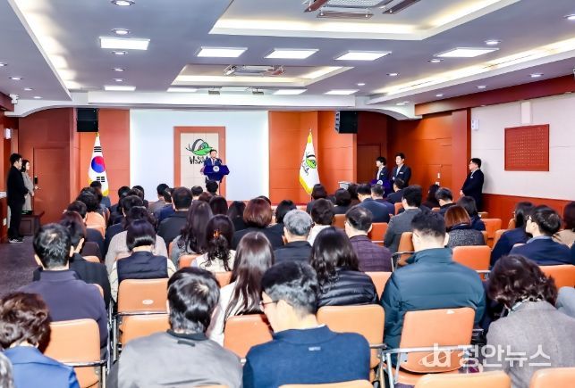 함안군, 3월 정례조회 개최로 당면 현안 살펴