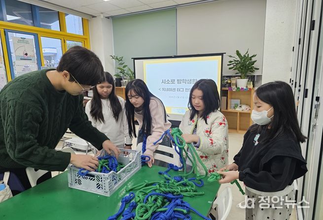 시소로 방학생활 ‘독네이션 터그 만들기’