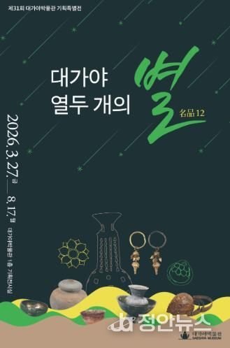 대가야박물관, 제31회 기획특별전 '대가야 열두 개의 별명품(名品)12' 개막