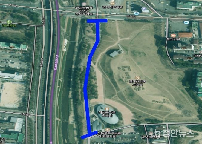 가야의거리- 차없는거리 운영 구간 : 경원교~ 대성동고분박물관