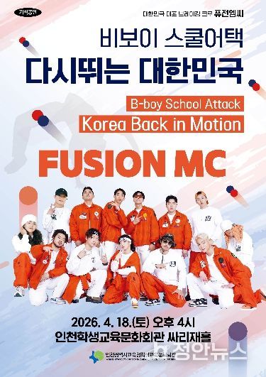 ‘퓨전엠씨 비보이 스쿨어택 다시뛰는 대한민국’ 공연